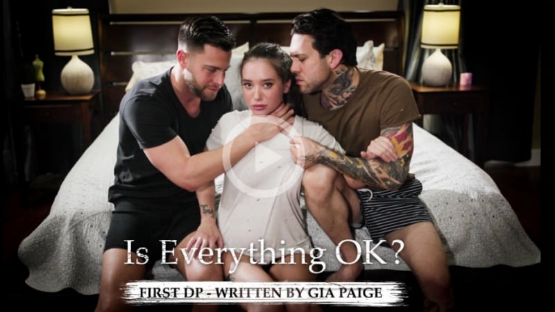 Brother and friend fucked sister gia paige brunette, big tits, hardcore, threesome, anal, teen, porn facial, blowjob, deepthroat