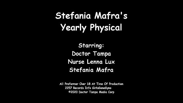 Stefania Mafra Get Yearly Gyno Exam Physical From Doctor Tampa &amp_ Nurse Lenna Lux EXCLUSIVELY At GirlsGoneGyno Reup