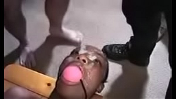 BLACK GIRL CUM FACIAL