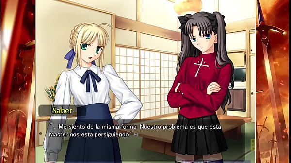 Fate Stay Night Realta Nua Day 4 Teil 2 Gameplay (Espa&ntilde_ol)