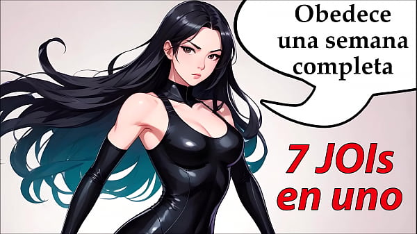 Obey for a week. JOIs for sex slaves. In Spanish.